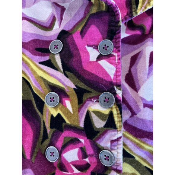 Missoni For Target Purple Floral Coat - Picture 4 of 11